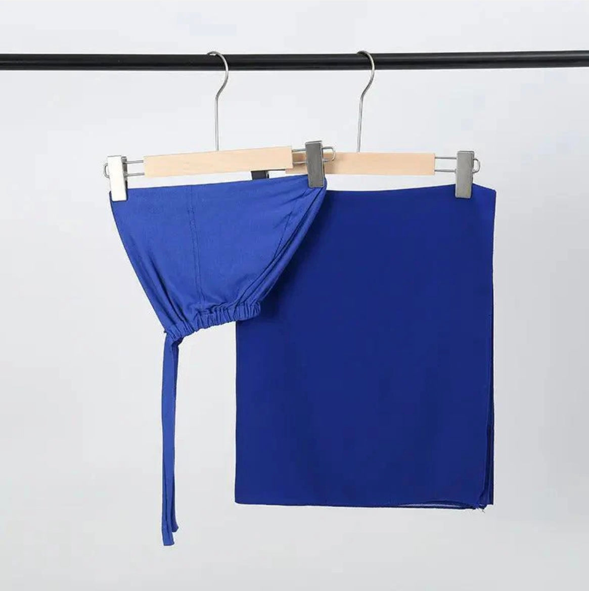 Hijab with matching undercap