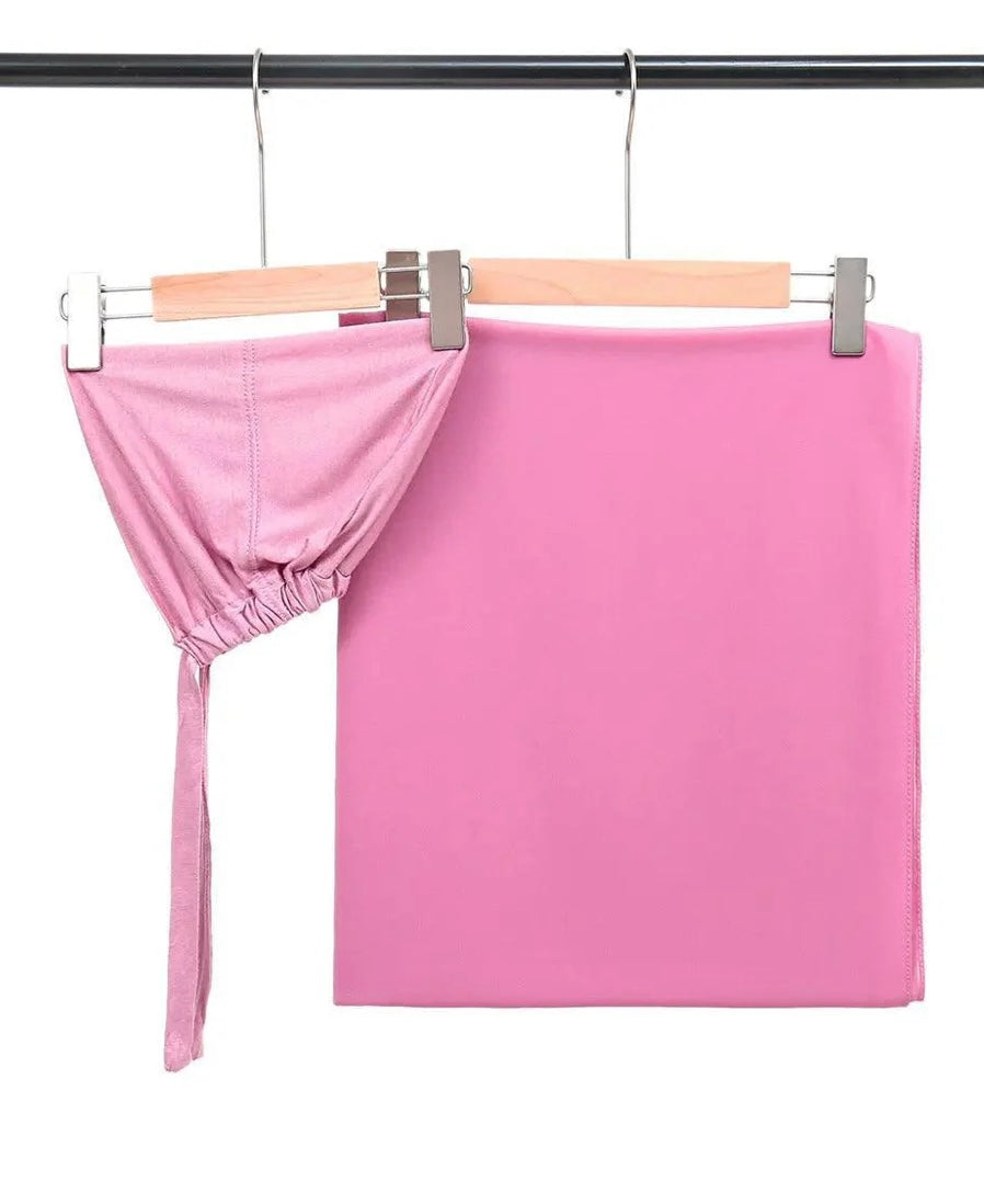 Hijab with matching undercap