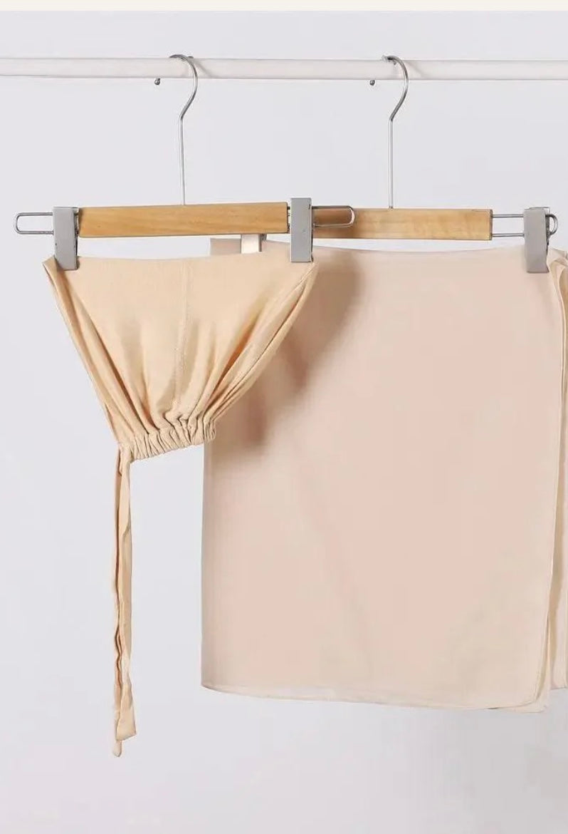 Hijab with matching undercap