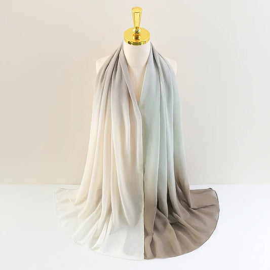 Gradient Chiffon Hijab
