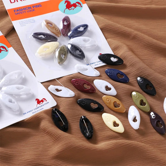 Plastic Hijab Pins 8Pcs box