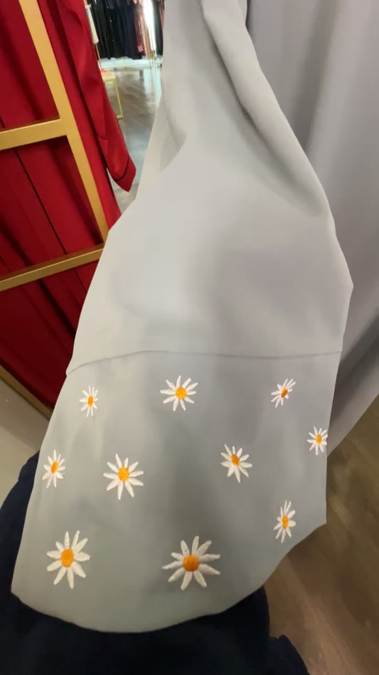 Flower Embroidery Dress