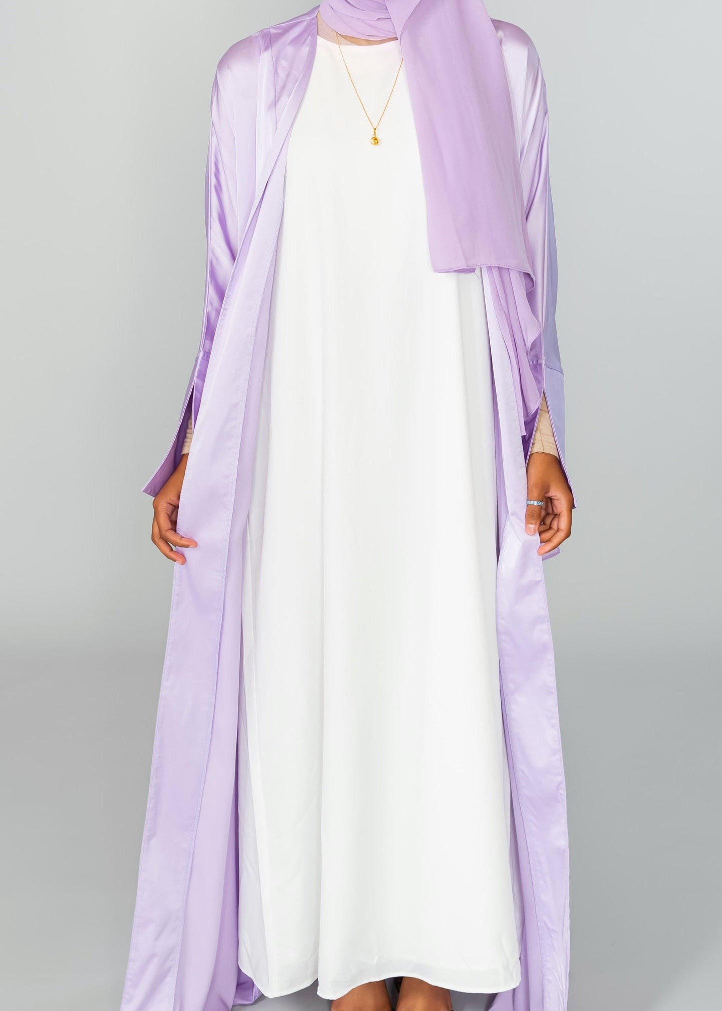 Robe Satin Abaya