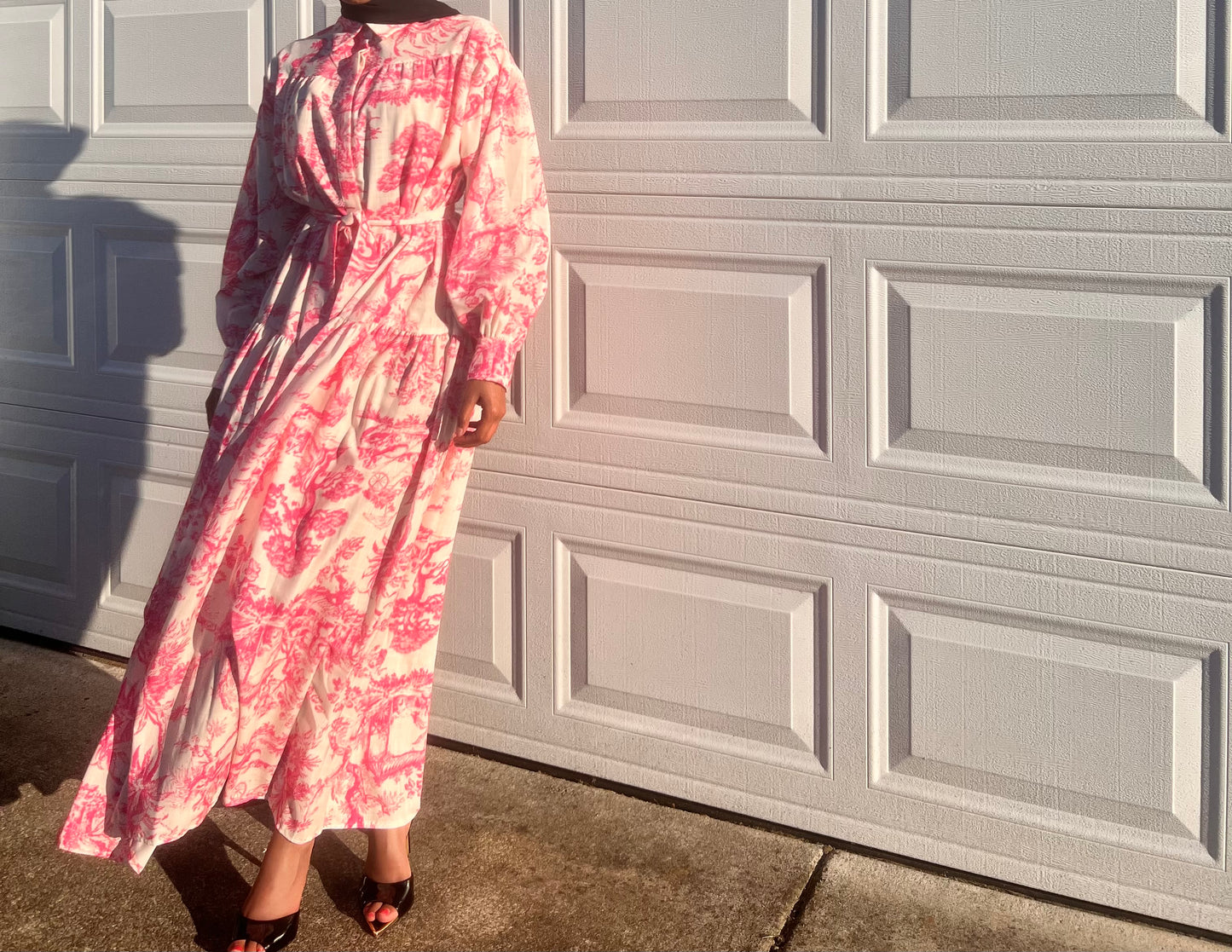 Floral Print Maxi Dress