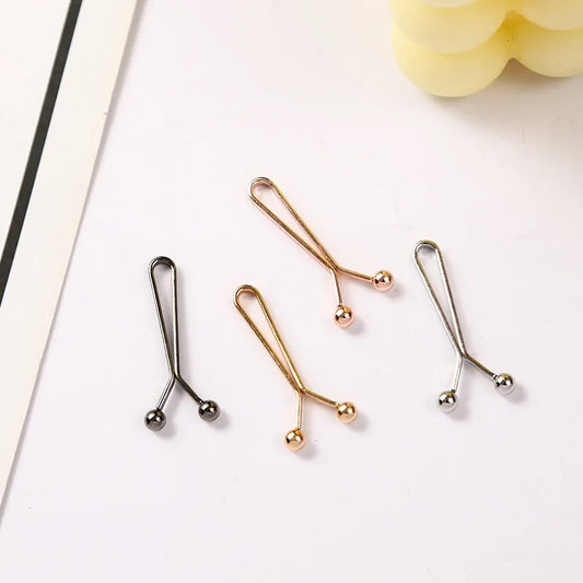 Buckle Brooch Clip Hijab Pins 12Pcs