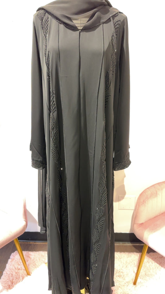 Black Jewel Elegant Abaya